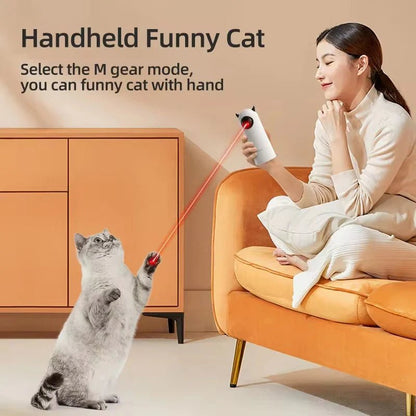 Automatic Cat Toy – Interactive Smart LED Laser - Mi tienda