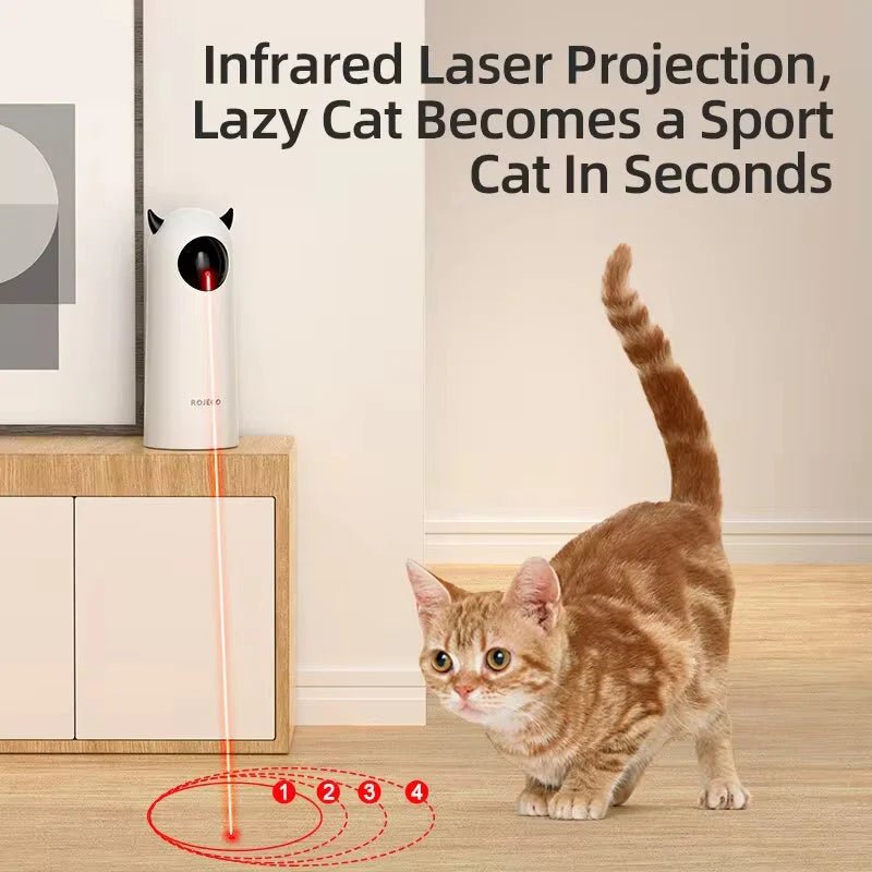 Automatic Cat Toy – Interactive Smart LED Laser - Mi tienda